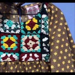 Desert Fox Collective Custom Patchwork Dress